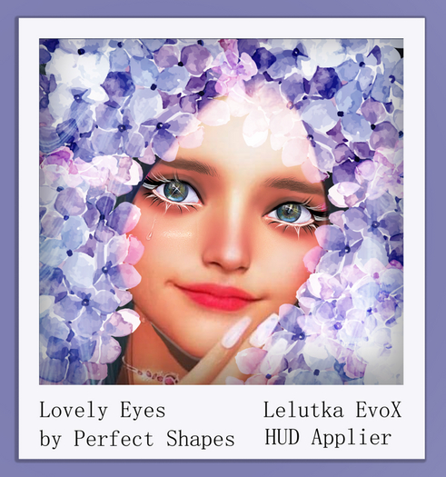 *PS* - Lovely Eyes - Lelutka EVO X HUD Applier