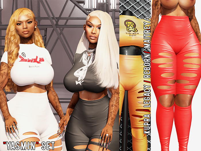 CAISHEN - "Yasmin" Pant (Red)