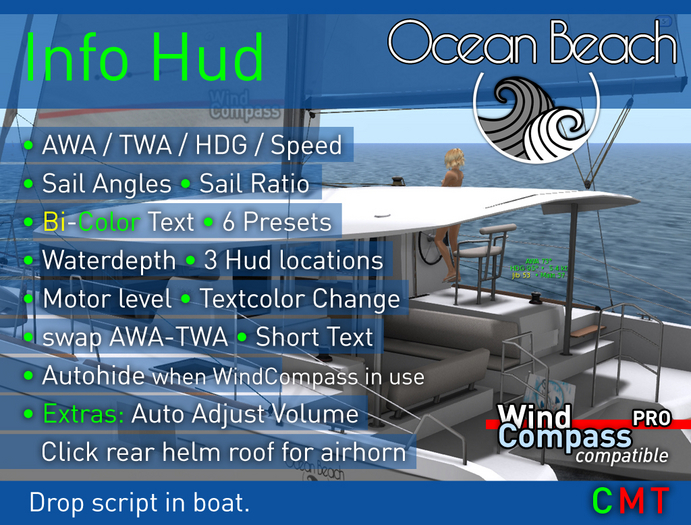 Ocean Beach - Info Hud