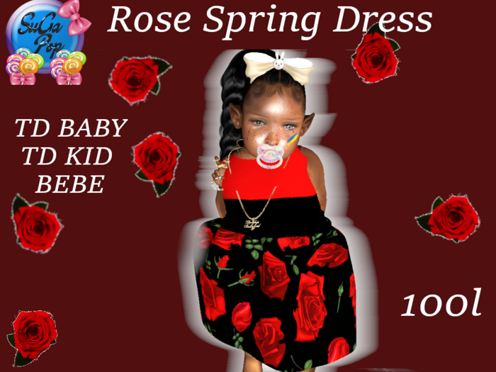 SuGaP0P: Rose Spring Dress BOX