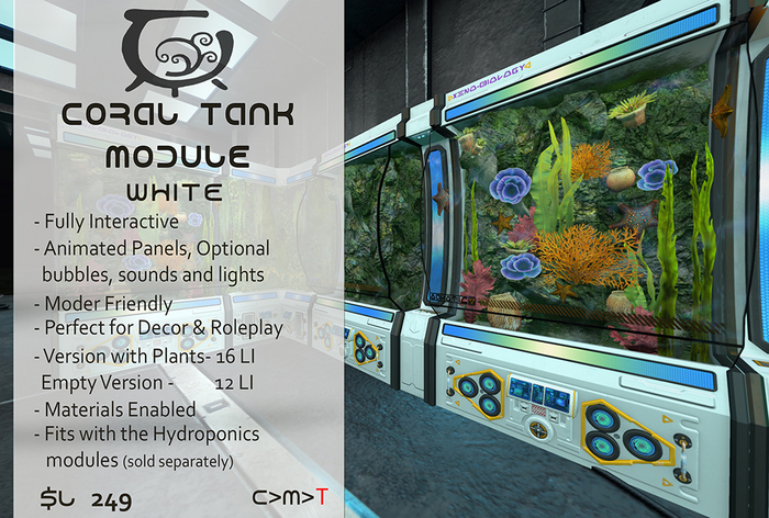 [CC] Coral Tank Module White