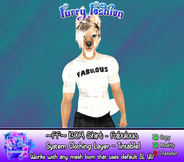 ~FF~ BOM Shirt Fabulous