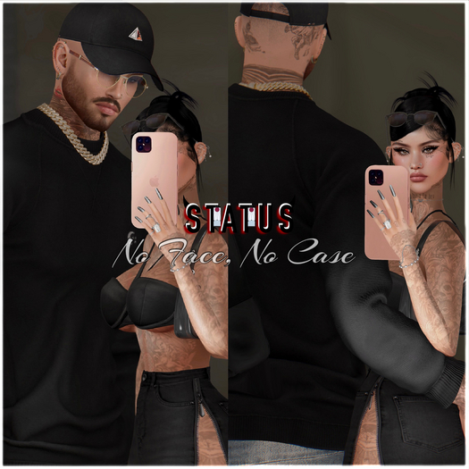 STATUS ~ No Face, No Case