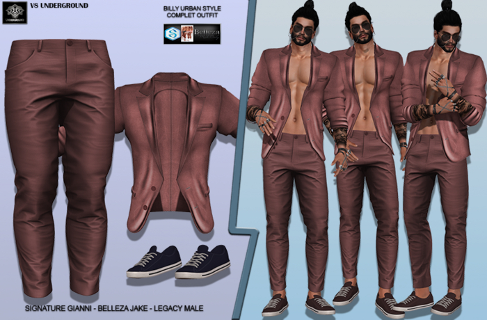 +-BILLY COMPLET OUTFIT-RED+