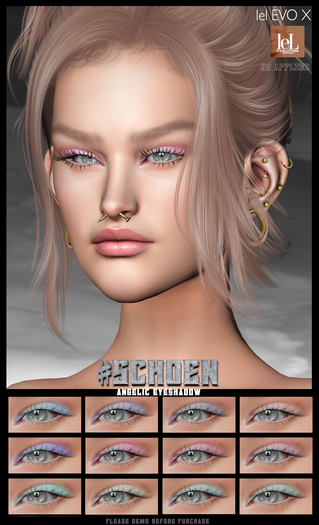 #SCHOEN - Angelic Eyeshadows - Evox HUD