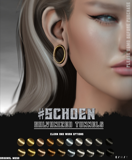 #SCHOEN - Tunnels - Galvanized
