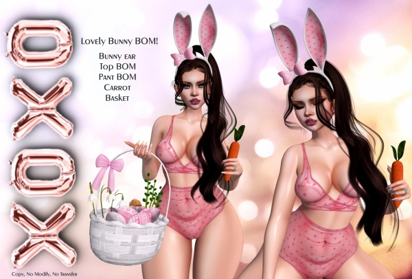 XOXO - Lovely bunny BOM! PINK
