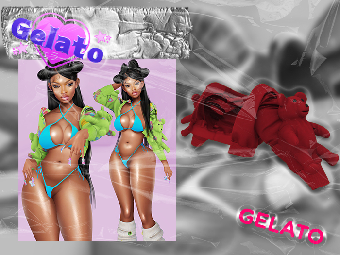 Gelato - Teddy Jacket - RED