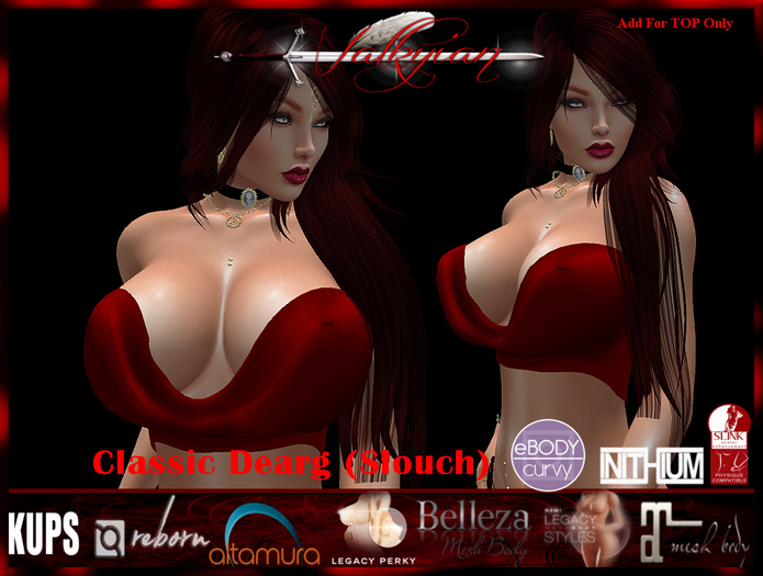 ~Valkyrian~Classic Dearg (Slouch)  (ADD)