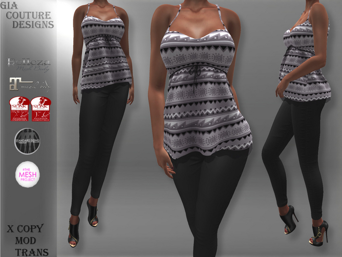 "GCD" Magi Tank Tops Purple