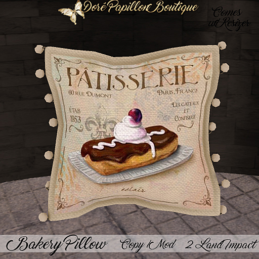 DPB Bakery Pillow - No 3