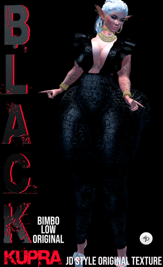 JD KUPRA (bimbo/Low/Org)OVERALL black Box