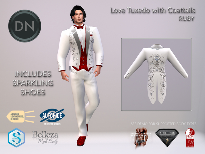 Love Tuxedo by DN Studios - RUBY