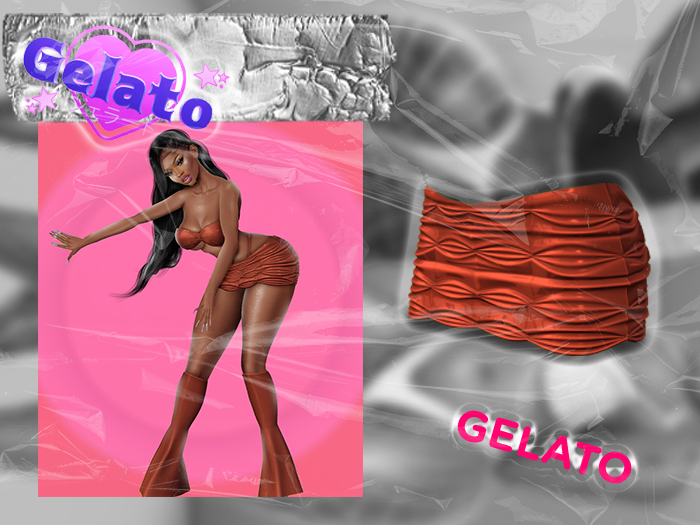 Lvr x Lato - Ruched Skirt - [RUS]
