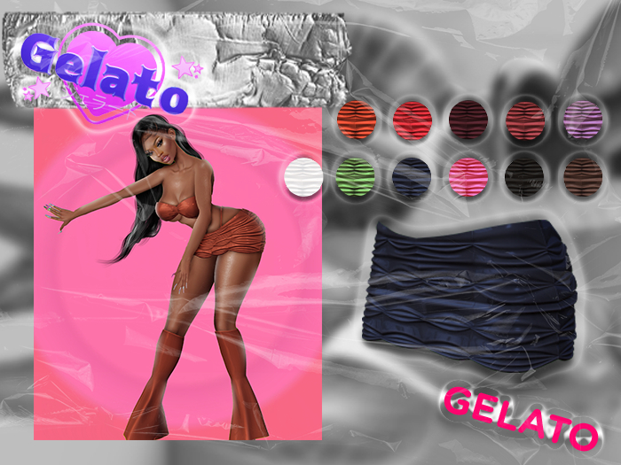 Lvr x Lato - Ruched Skirt - [FP]