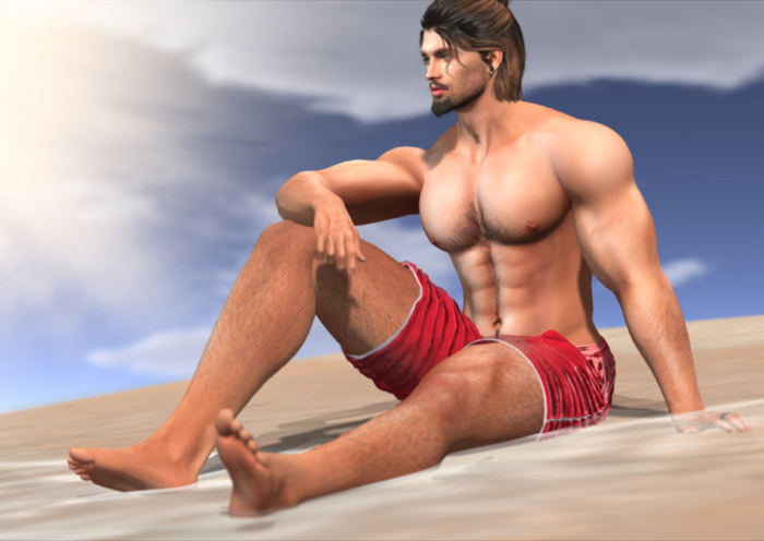 {Caress} Ground Sitting Pose