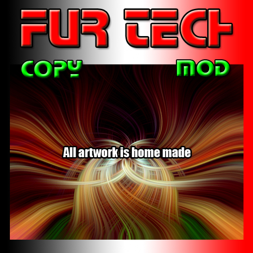 Abstract Twisted Light Fibers #5