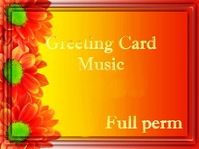 Bunny's Music-Greeting Card Just Love You Melody 6 <full perm music>