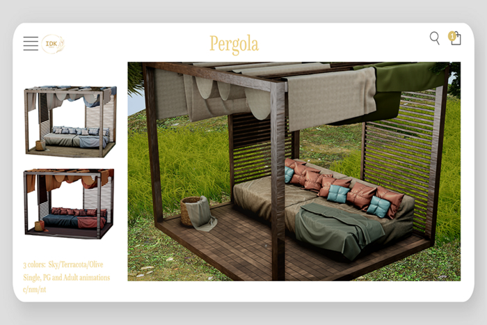 .::IDK::.Pergola - Sky - Unpack