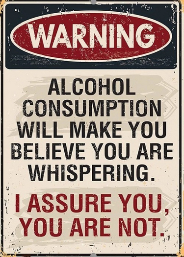 Humorous Sign-Whispering