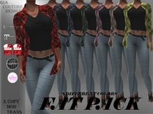 "GCD" Darcy Open Shirts FAT PACK