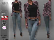 "GCD" Darcy Open Shirts Pink