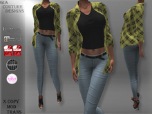 "GCD" Darcy Open Shirts Yellow