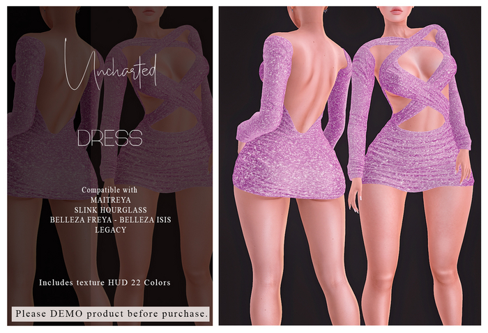 UNCHARTED - (100) Dress