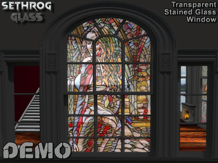 Second Life Marketplace DEMO Sexy Stained Glass 1
