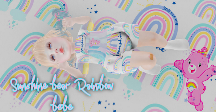 Sunshine bear ranibow bebe 