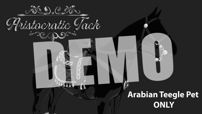 *BKirin* Aristocratic Arabian Tack-DEMO
