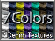 Zoy Texture [ Denim Wrinkles 04 ] 7 Colors