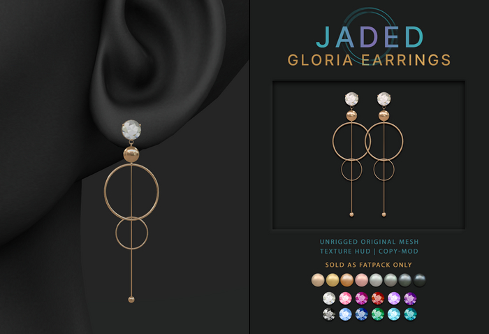 JADED - Gloria Earrings FATPACK 