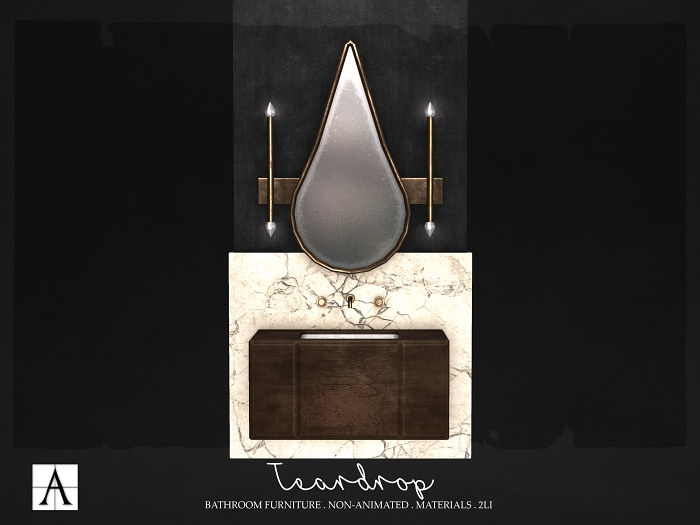 Architect. Teardrop Bathroom Furniture #1