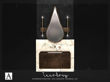Architect. Teardrop Bathroom Furniture #1