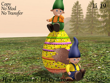 Hey dont eat it ! Easter decor By Snuggles 