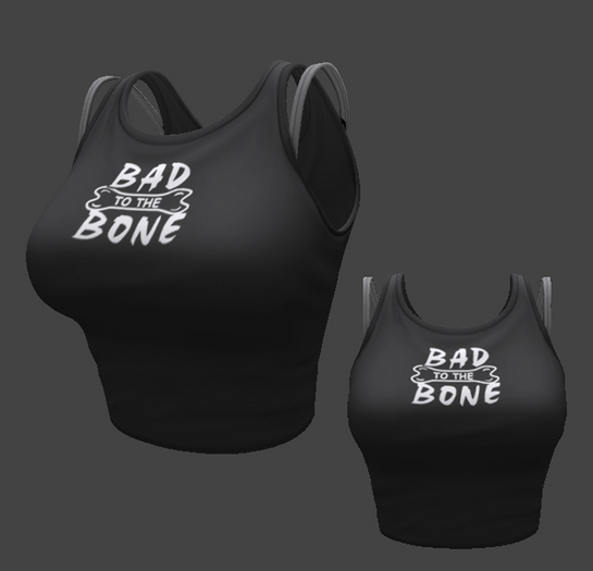 DUDS* Bad To The Bone Top