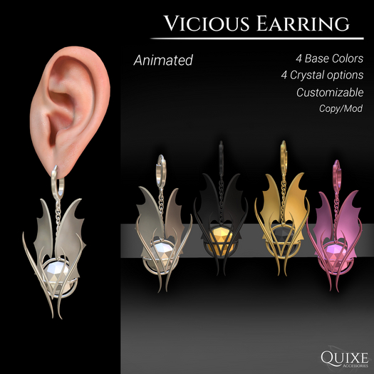 QUIXE - Vicious Earring