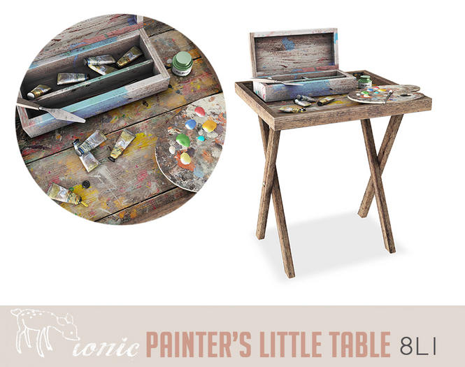 ionic : Painter's little table