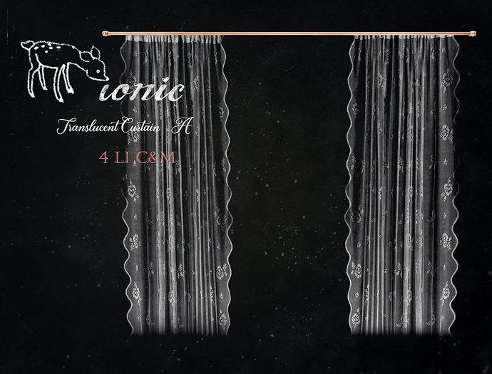 ionic : Translucent curtain [A]