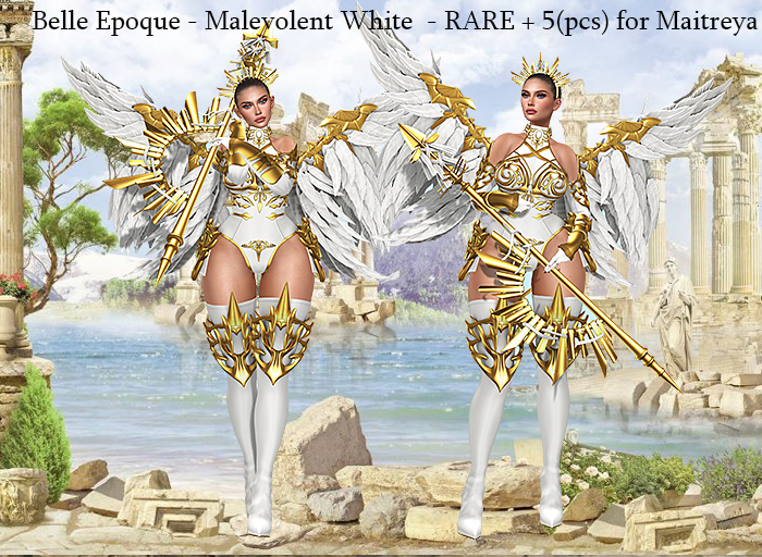 Belle Epoque - Malevolent White  - RARE + 5 Pieces