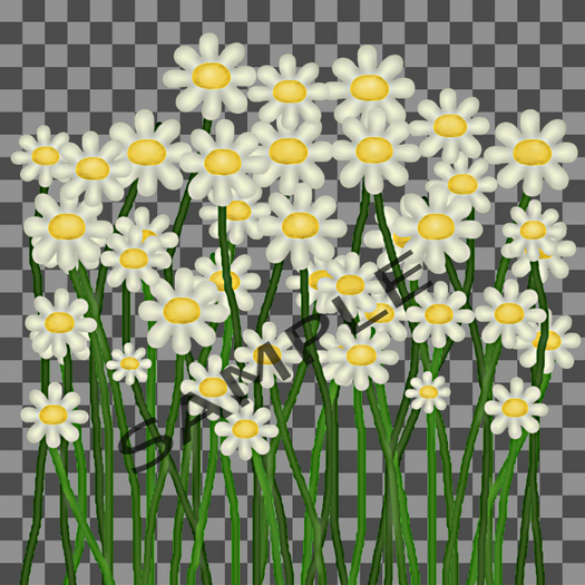 ALPHA TEXTURE - Flowers - Spring Meadow