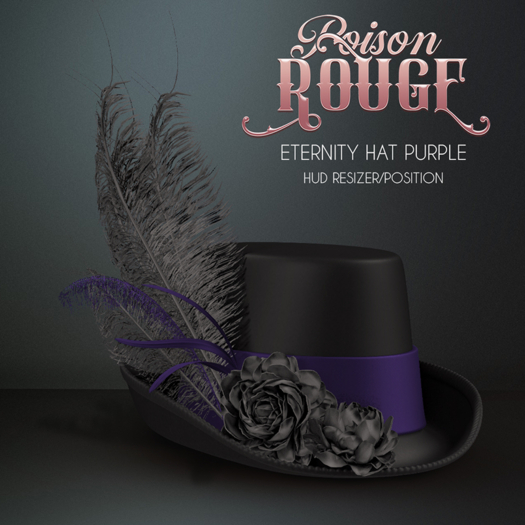 POISON ROUGE Eternity Hat - Purple