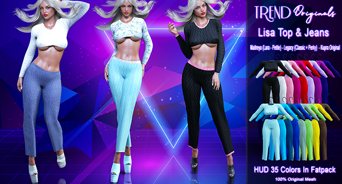 TREND - Lisa Top & Jeans - Fatpack