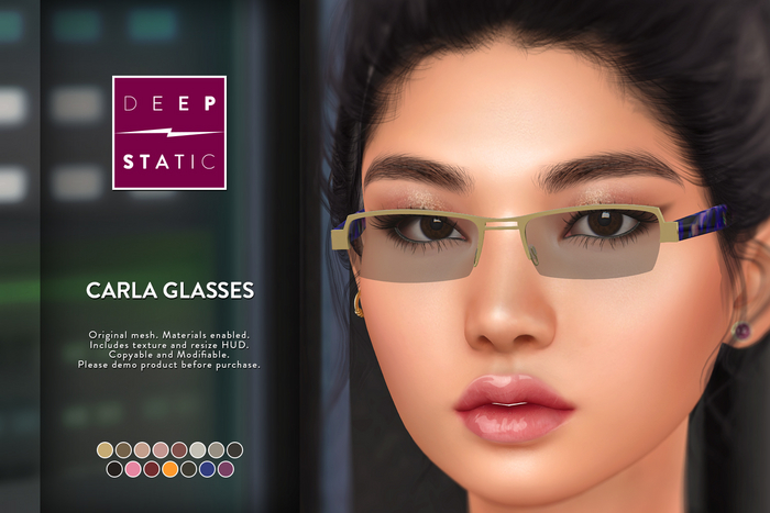 Carla Glasses by DEEP STATIC