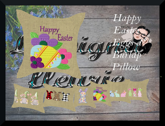 Happy Easter Pillow