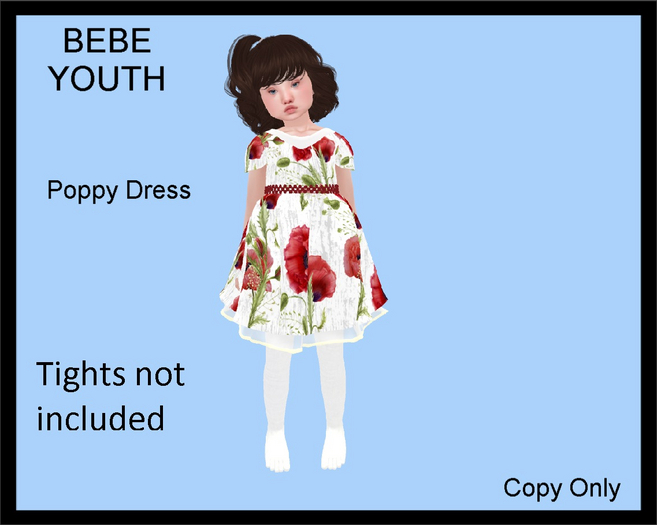 Steph-0-Bee's - Poppy Dress (Youth)