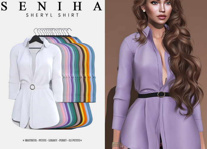 Seniha. Sheryl Shirt // Fatpack