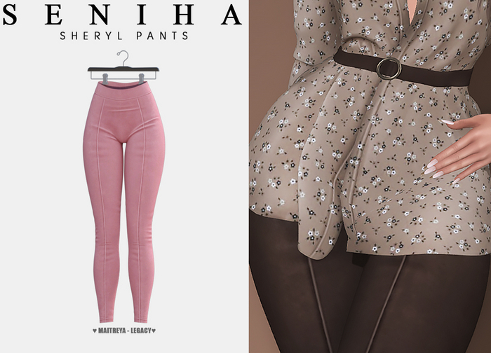 Seniha. Sheryl Pants // Coral