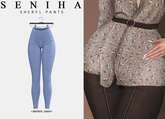 Seniha. Sheryl Pants // Sky